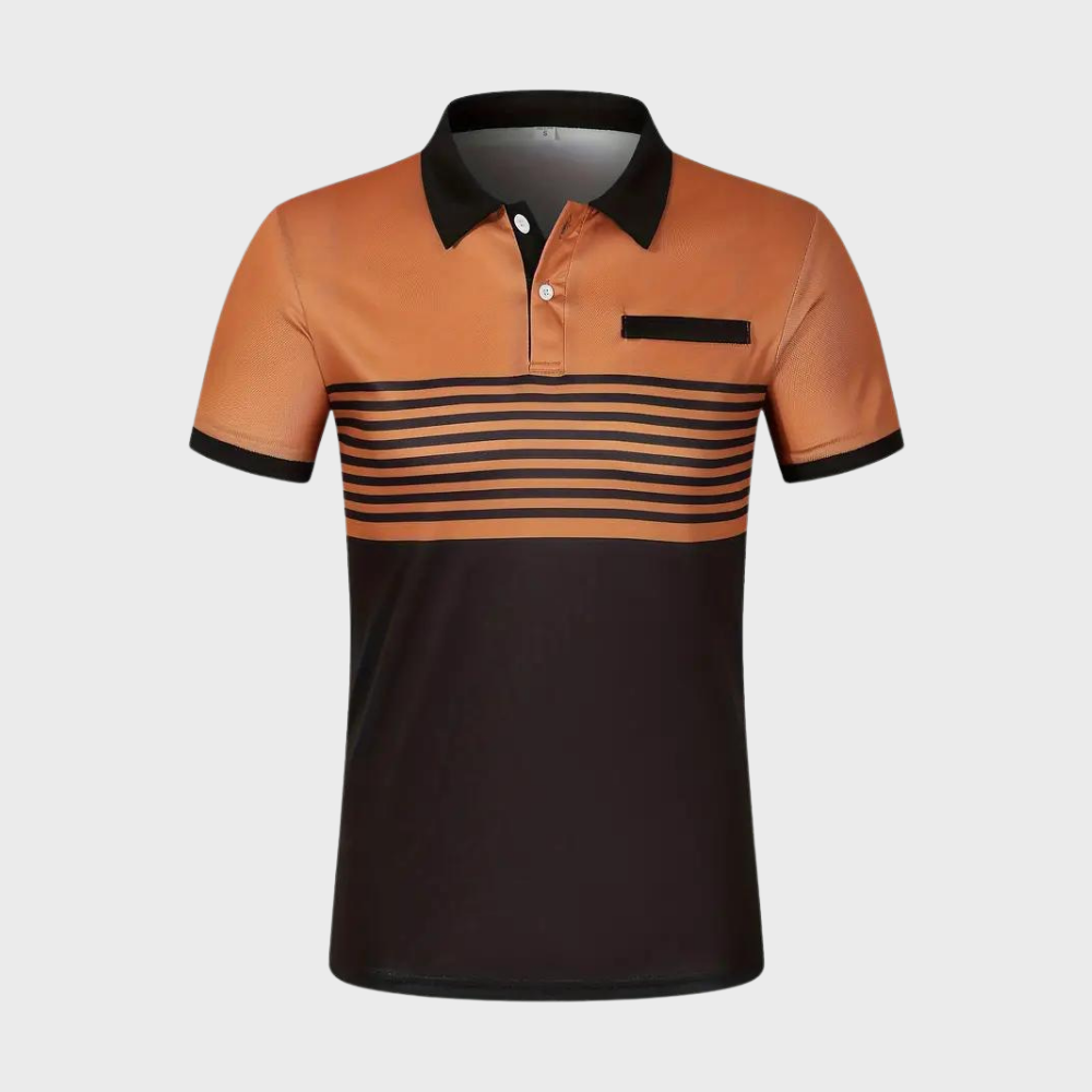 Stylish Edward Striped Polo Shirt for Men