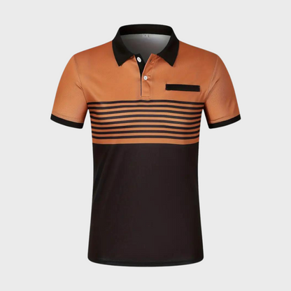 Stylish Edward Striped Polo Shirt for Men