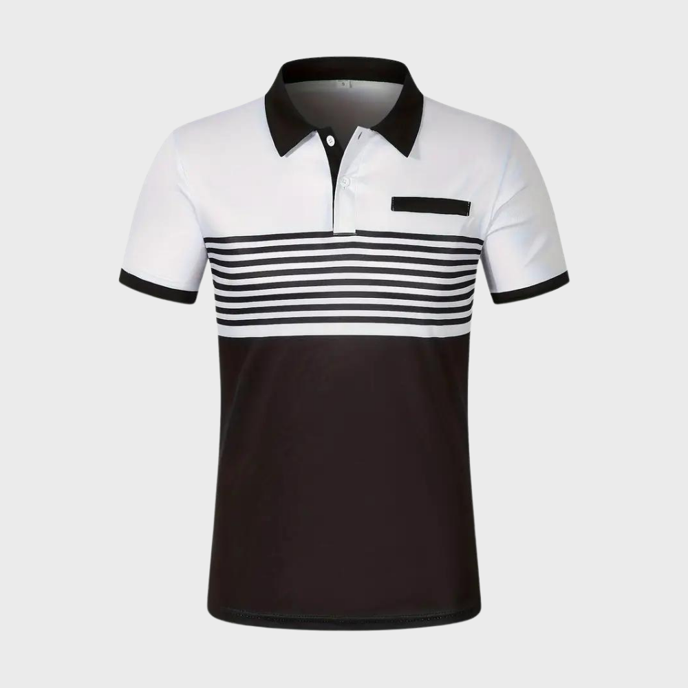 Stylish Edward Striped Polo Shirt for Men