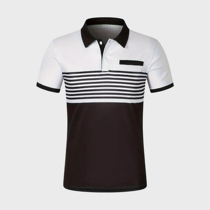 Stylish Edward Striped Polo Shirt for Men