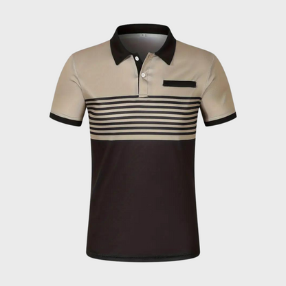 Stylish Edward Striped Polo Shirt for Men