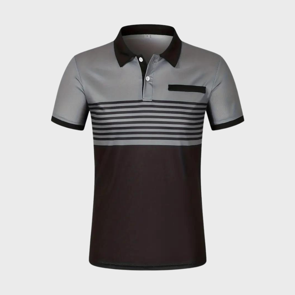 Stylish Edward Striped Polo Shirt for Men