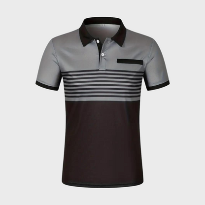 Stylish Edward Striped Polo Shirt for Men