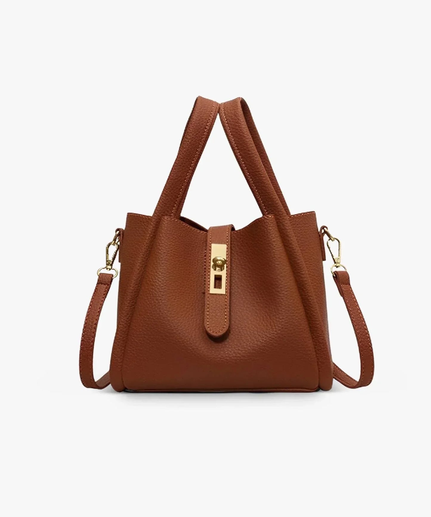 Elena | Chic Leather Shoulder Bag for Effortless Style
