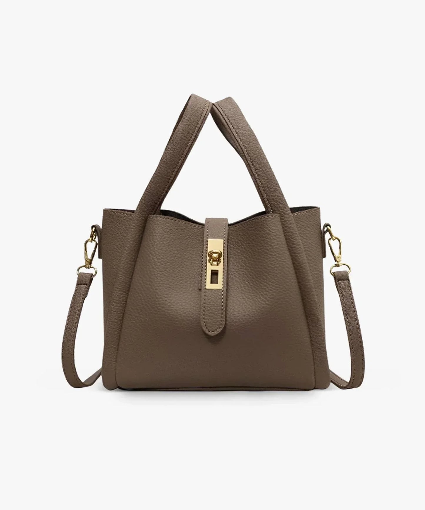 Elena | Chic Leather Shoulder Bag for Effortless Style