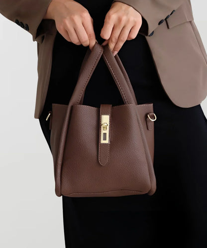 Elena | Chic Leather Shoulder Bag for Effortless Style