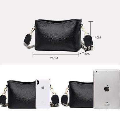 Chic Vintage Leather Shoulder Bag