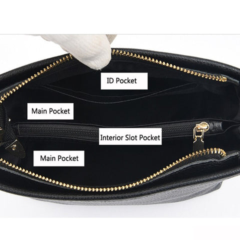 Chic Vintage Leather Shoulder Bag