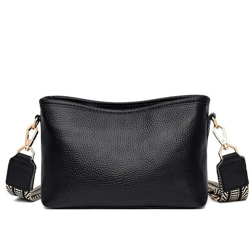 Chic Vintage Leather Shoulder Bag