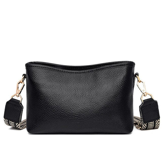 Chic Vintage Leather Shoulder Bag