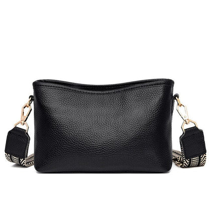 Chic Vintage Leather Shoulder Bag