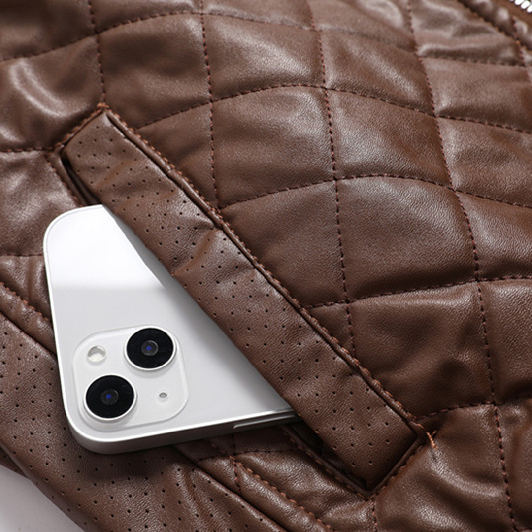 Lance - Stylish Leather Jacket for Men