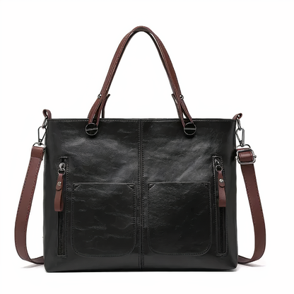 Chic Leather Handbag for the Modern Trendsetter