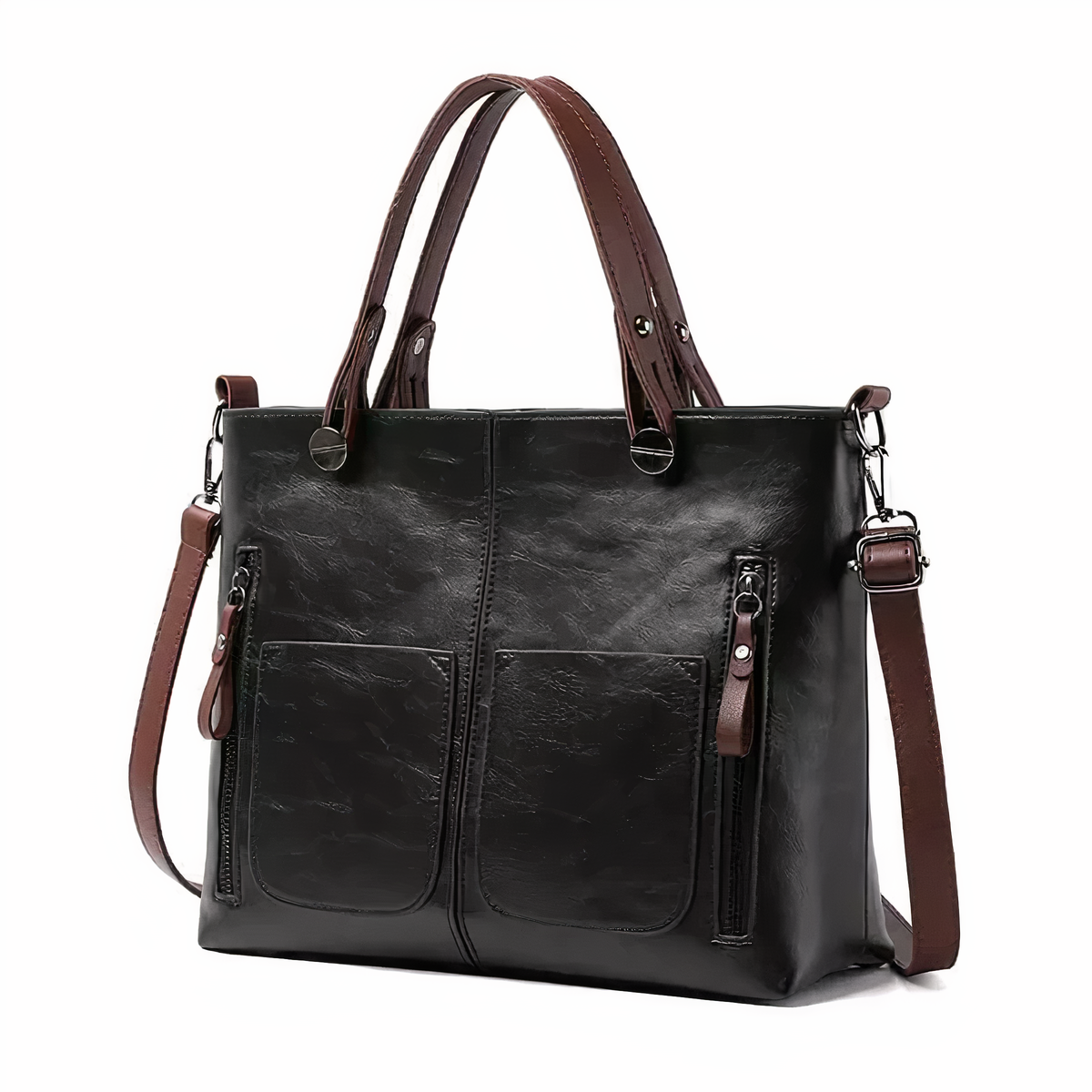 Chic Leather Handbag for the Modern Trendsetter