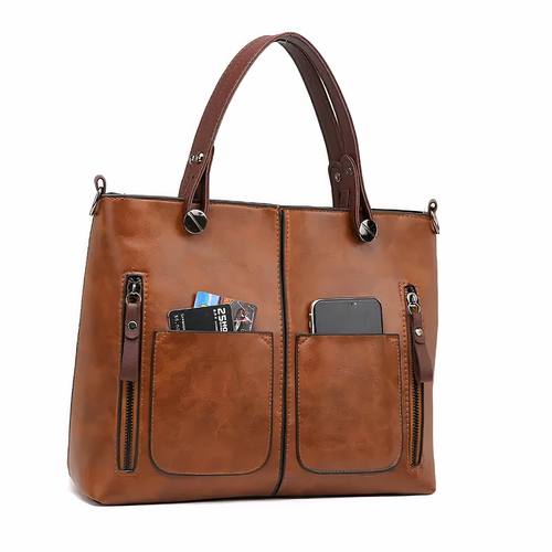 Stylish Leather Shoulder Bag