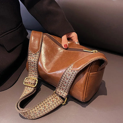 Chic Mini Leather Crossbody Purse