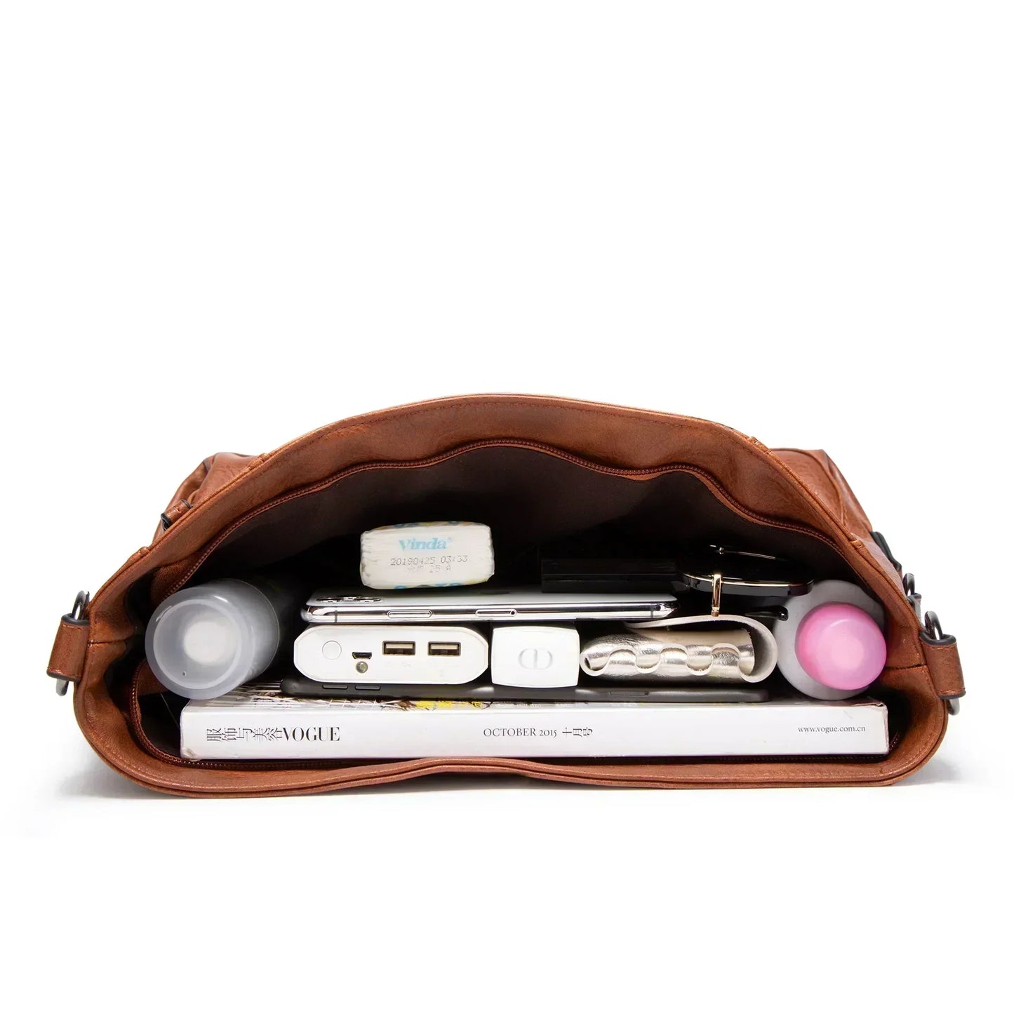 Stylish Everyday Leather Tote