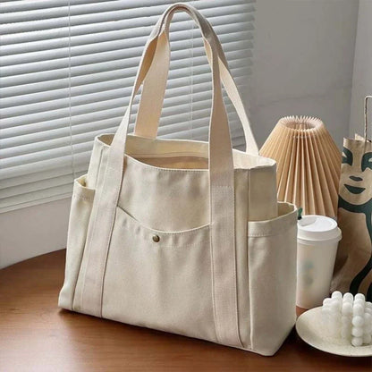 Spacious Canvas Tote Bag - Perfect for Every Occasion!
