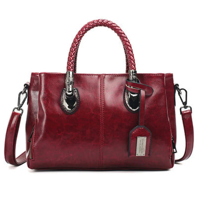 Stylish Leather Tote Bag