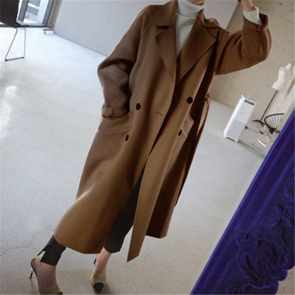 Esmee - Stylish Women's Wool Trench Coat for a Chic Look