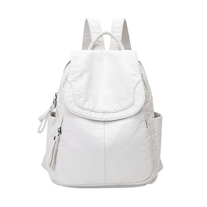Chic Mini Leather Backpack for Stylish Women