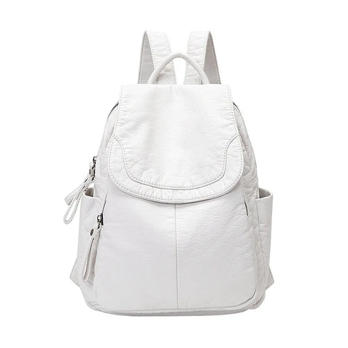 Chic Mini Leather Backpack for Stylish Women