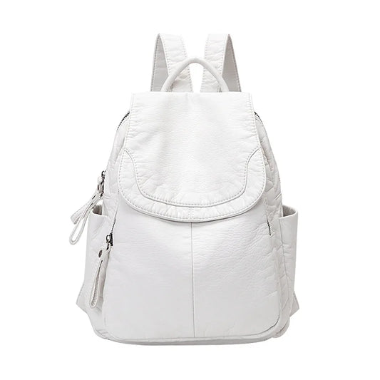 Chic Mini Leather Backpack for Stylish Women