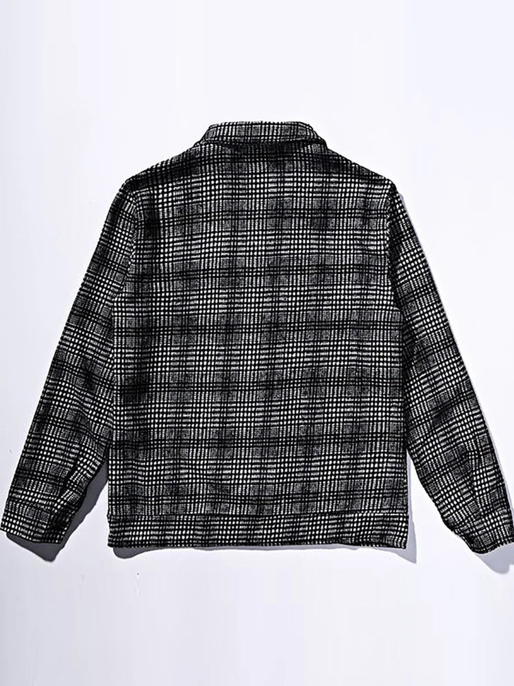 Leo - Classic Checkered Vintage Jacket