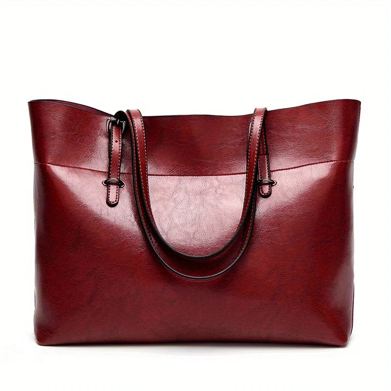 Chic Leather Tote Bag for Stylish Everyday Use