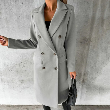 Jaiyana | Chic and Stylish Wool Trench Coat