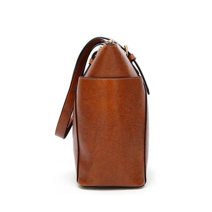 Classic Leather Satchel