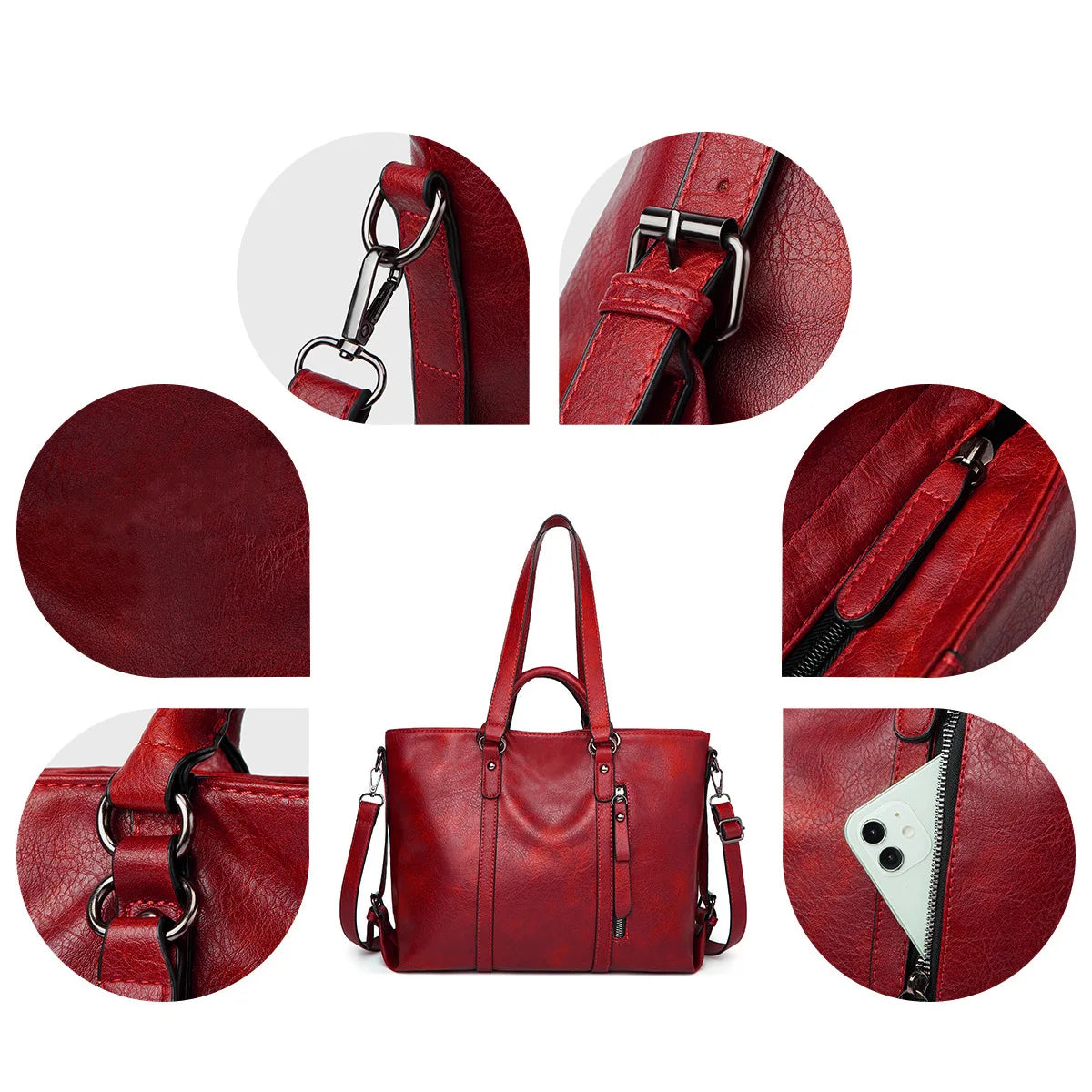 Stylish Leather Handbag for Every Occasion