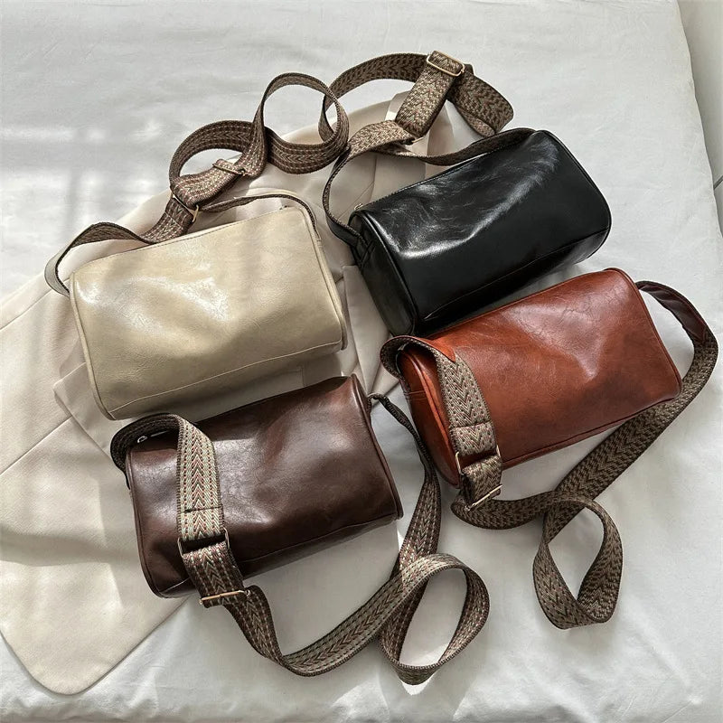 Chic Mini Leather Crossbody Purse