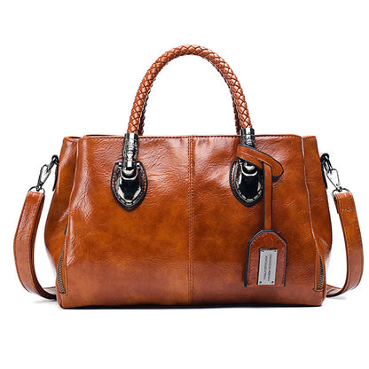 Stylish Leather Tote Bag