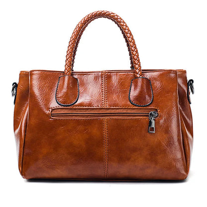 Stylish Leather Tote Bag