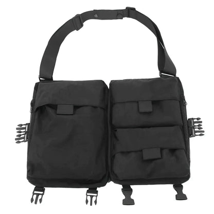 Sleek Nylon Chest Bag for Ultimate Convenience and Style