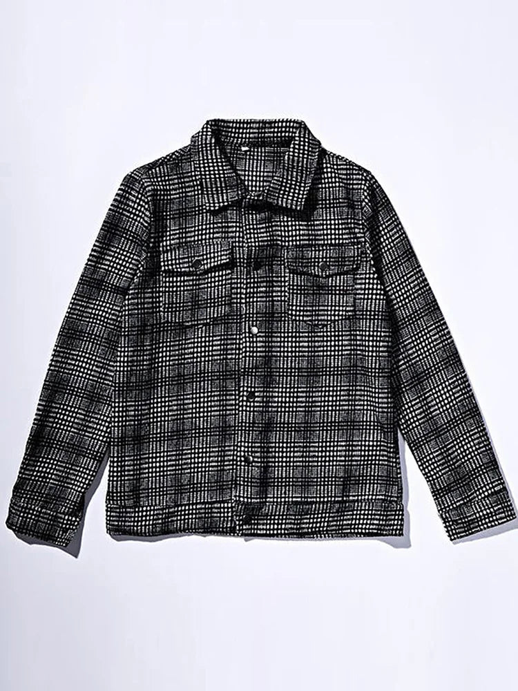 Leo - Classic Checkered Vintage Jacket