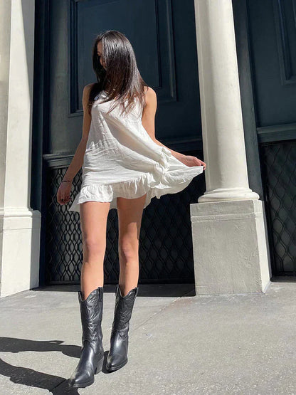 Cait - Stunning Metallic Cowboy Boots for Fashion-Forward Women