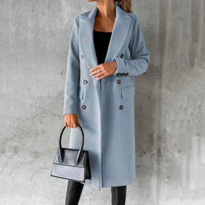 Jaiyana | Chic and Stylish Wool Trench Coat