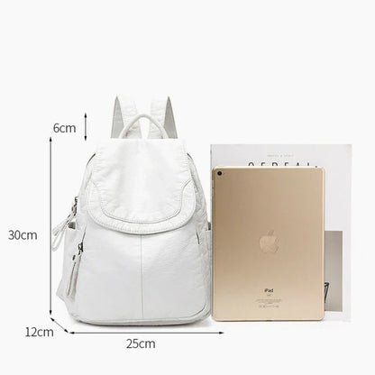 Chic Mini Leather Backpack for Stylish Women