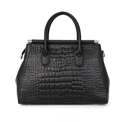 Stylish Maxie Alligator Print Handbag