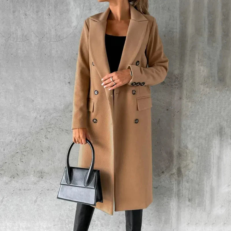 Jaiyana | Chic and Stylish Wool Trench Coat