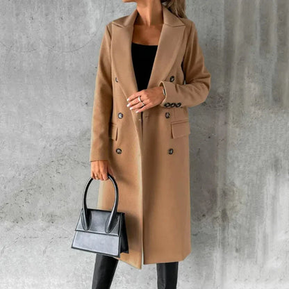 Jaiyana | Chic and Stylish Wool Trench Coat