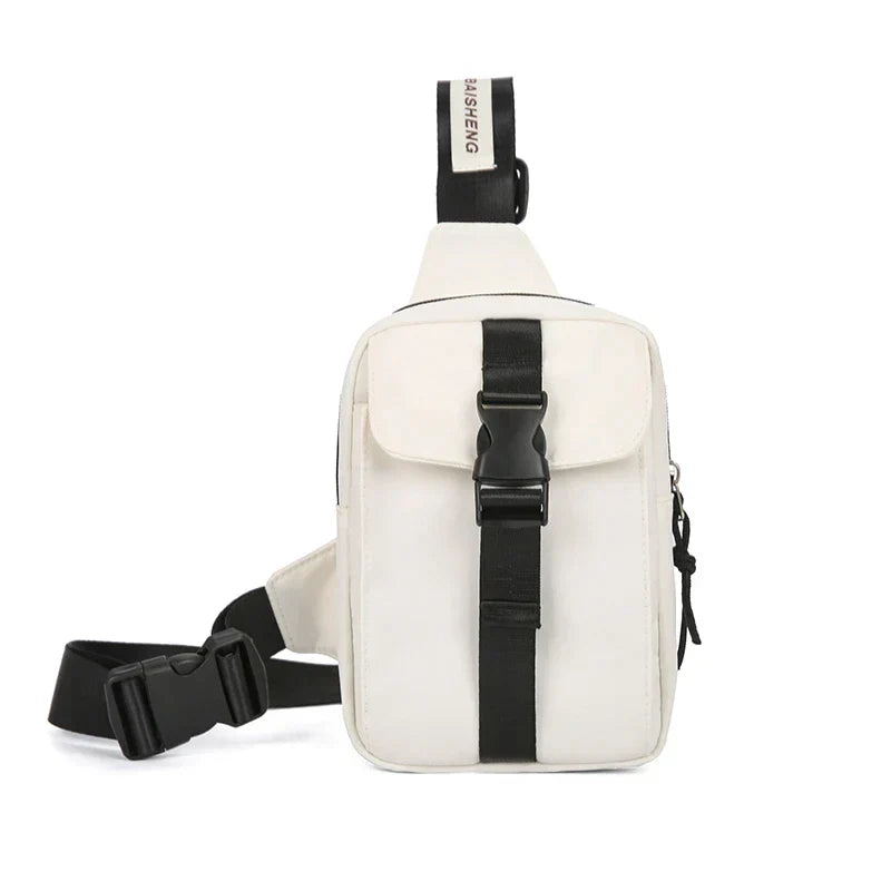 Stylish Nylon Crossbody Chest Bag for Effortless On-the-Go Convenience