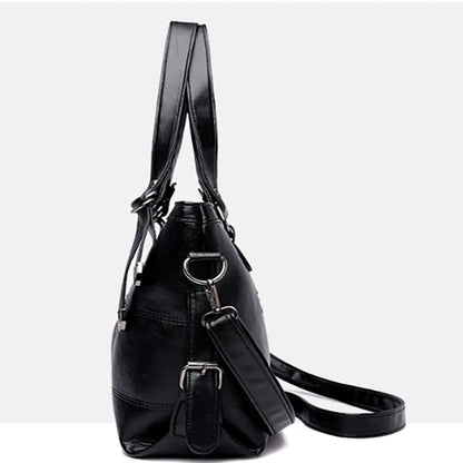 Stylish Women's Water-Resistant Leather Tote Bag