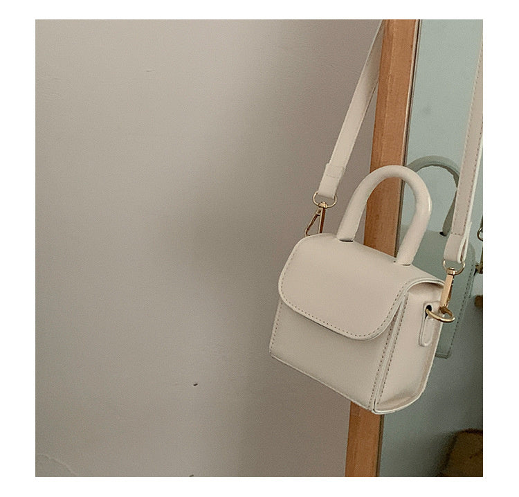 Chic Women's Compact Square Handbag