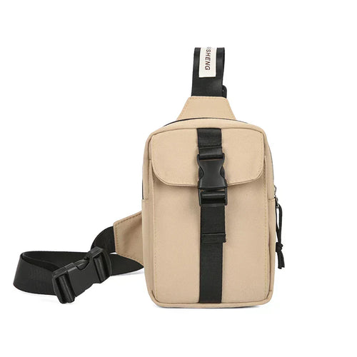 Stylish Nylon Crossbody Chest Bag for Effortless On-the-Go Convenience