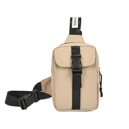 Stylish Nylon Crossbody Chest Bag for Effortless On-the-Go Convenience