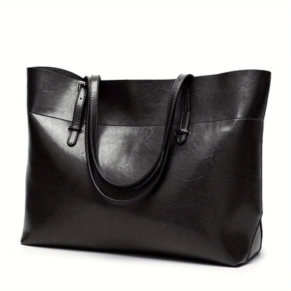 Chic Leather Tote Bag for Stylish Everyday Use