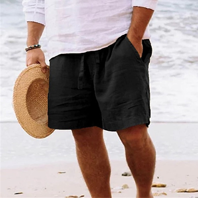 Anthony - Eco-Friendly Men's Linen Shorts Crafted from Organic Fabric